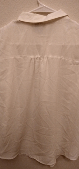 Elle flower collar blouse - Picture 3 of 3